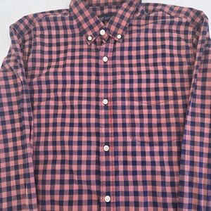 GAP Cotton Collection Formal Casual Checkered Shirt For Men Size L